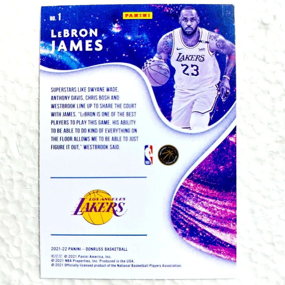 Los Angeles Lakers (LeBron James) - BKBL [14_LJ1] - Picture 3 of 3